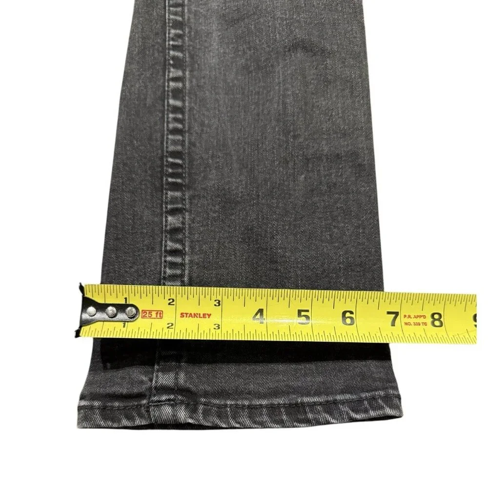 True Religion Relaxed Slim Geno Denim Jeans Mens Black 31x30